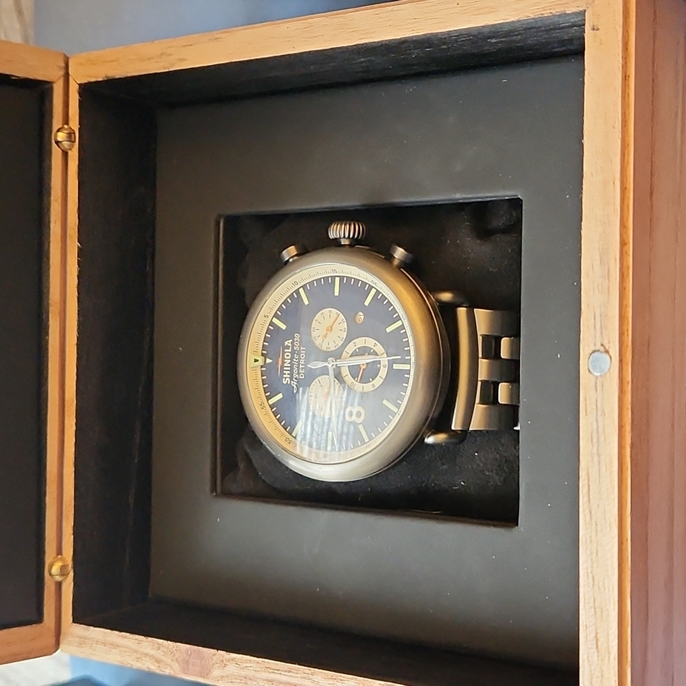 Shinola watch 44mm